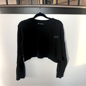 SET ACTIVE // Black (ONYX) Long Sleeve Tee